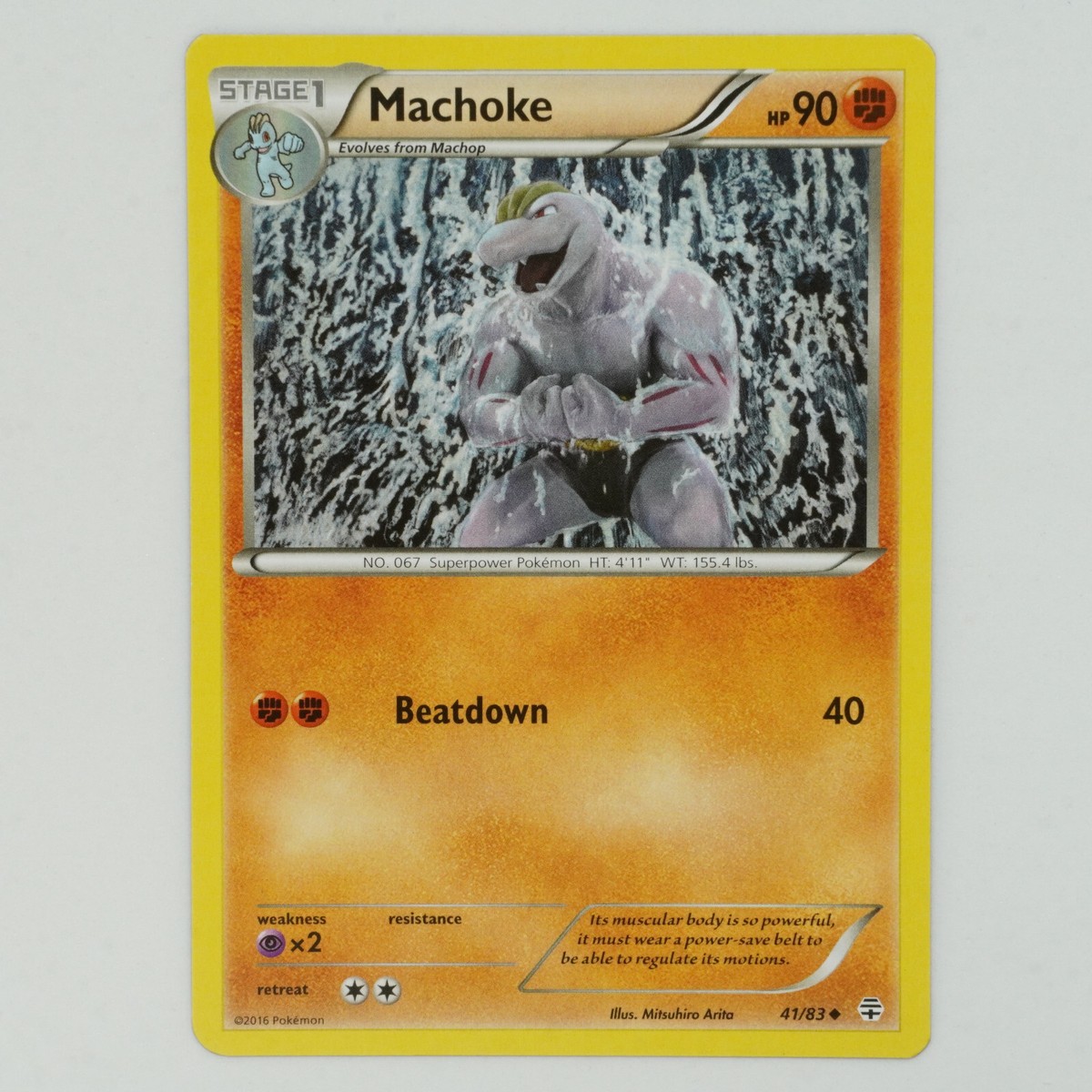 Machoke 41/83 Uncommon Generations Pokemon Card | eBay