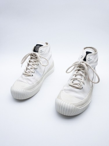 STONE ISLAND Herren Schnürboots Sneaker Freizeitschuh weiß Gr 42 EU Art 24260-10