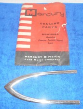 1957 1958 Mercury Monterey Montclair Park Lane Nos Quarter Panel Front Moulding