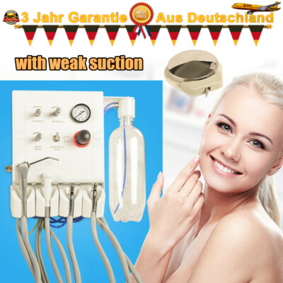 4 Loch Turbineneinheit Work Dental Turbine Unit Wall Mount Portable &