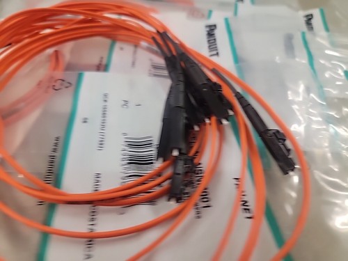 F52ELLNLNSNM001 OM2 MULTIMODE PATCH CORD 2 FIBERS DUPLEX LC TO DUPLEX LC LOT 11 - Bild 6 von 10
