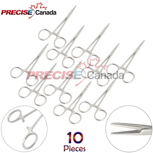 PRECISE CANADA 10 Pezzi Pinza per Zanzare 5" Dritta - Foto 2 di 2
