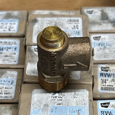 3/4” Bronze Adjustable Pressure Relief Valve Lead Free Apollo RVW16-3412LF