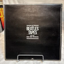 THE BEATLES TAPES-THE DAVID WIGG INTERVIEW DOUBLE 12" LP SET UK WITH BOOKLET NM