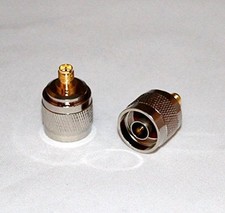 1x N male plug To RP-SMA Female RF connector Adapter; US Based