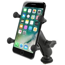 RAM Track Mount w/ X-Grip Holder for Large Cell Phone/Smartphone - Fits w/ Cases
