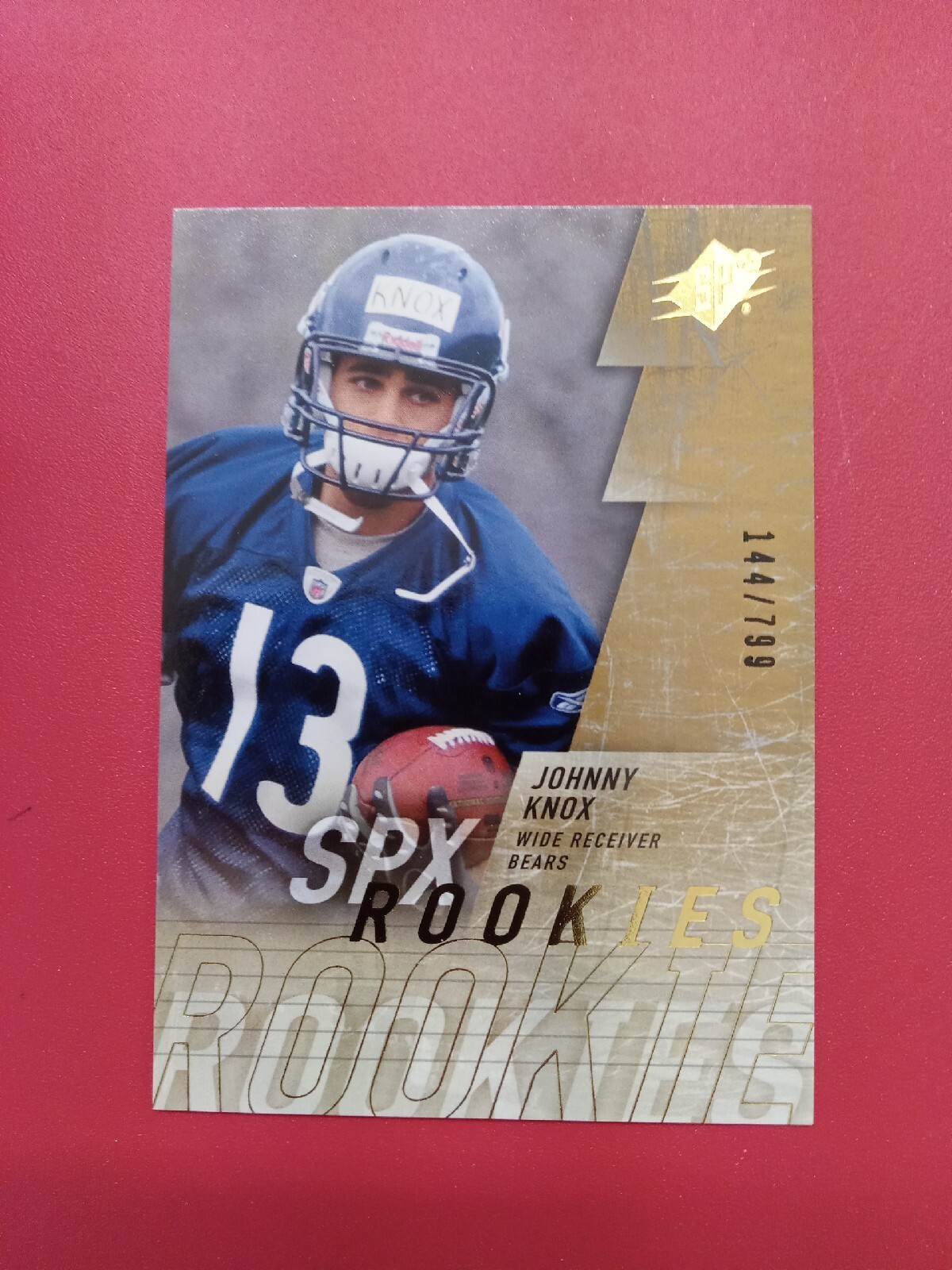 Johnny Knox SPx #178 Base