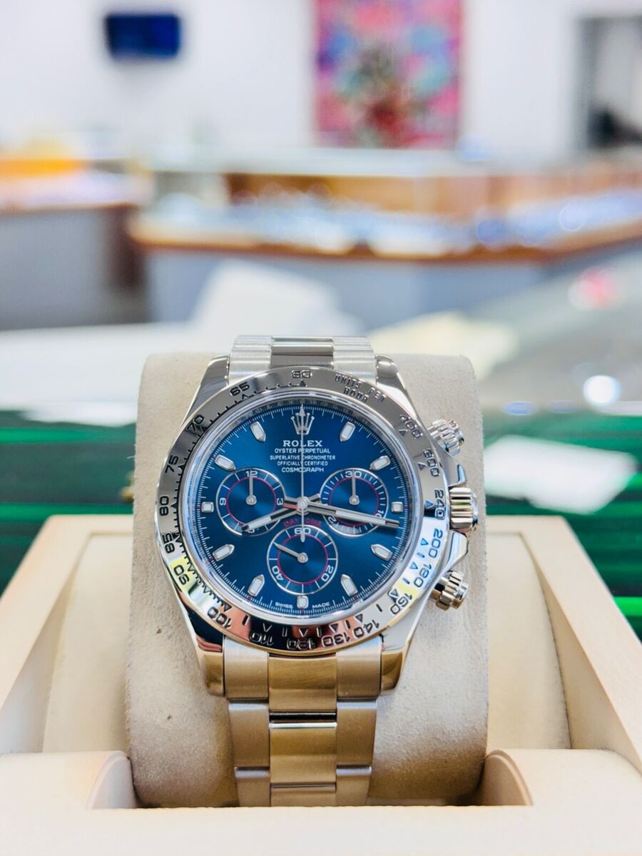 Rolex Cosmograph Daytona 116509 Silver Oyster Bracelet with Rolex Cosmograph Daytona 116509 Silver Oyster Bracelet with