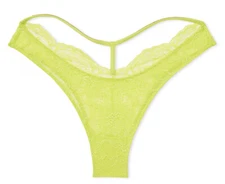 VICTORIA'S SECRET SHINE STRAP RHINESTONE BRAZILIAN THONG PANTY XS S M L XL NWT