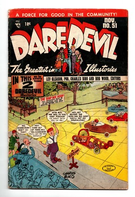 DAREDEVIL COMICS #51 (1948) CHARLES BRIO | GOLDEN AGE | FN+