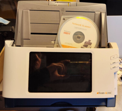 Plustek eScan A280 Scanner Netzwerk USB Einzug Duplex