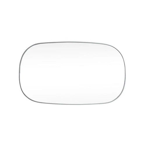 Elegant Decor Brynn 36x60" Oval Modern Metal Wall-Mounted Mirror in Silver - Picture 4 of 10