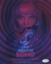 Edgar Wright Last Night in Soho Autographed Signed 8x10 Photo ACOA COA