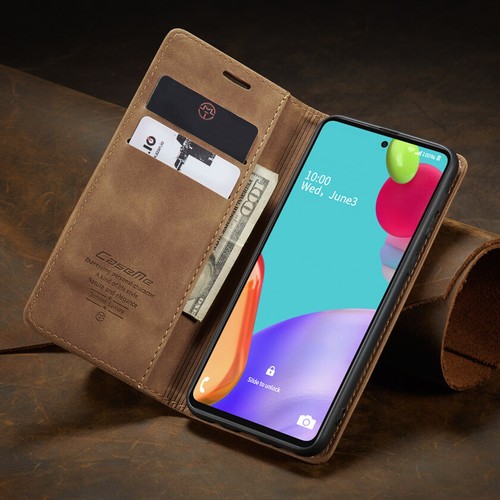 Magnetic Wallet Case Card Leather Flip Cover for Samsung A12/A22/A32/A42/A52/A72 - Picture 5 of 29