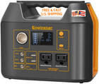 PORTABLE POWER Station Android Apple Solar AC/DC Charge 300W EMERGENCY GENERATOR