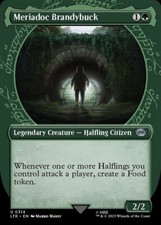 x4 Meriadoc Brandybuck - Foil - Showcase U MTG The Lord of the Rings: Tales of M