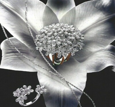  Van Cleef & Arpels Fine Jewelry Print Ad / Socrate Collection / 2007 / Original