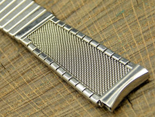 JB Champion USA Expansion Watch Band NOS Unused Vintage 16mm Stainless Steel