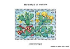 Timbres Flore Monaco BF55 ** année 1992 lot 941