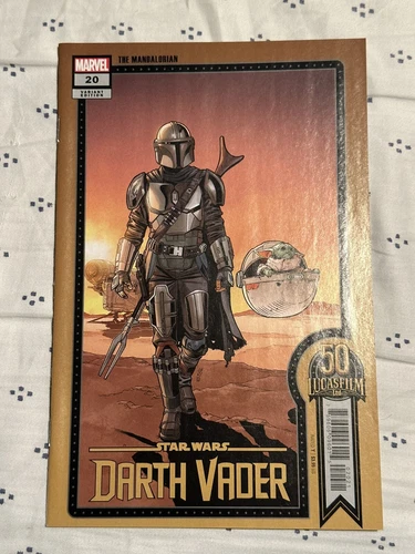 Star Wars Darth Vader #20 2022 Sprouse Variant 1st Print Mando & Grogu Cover NM