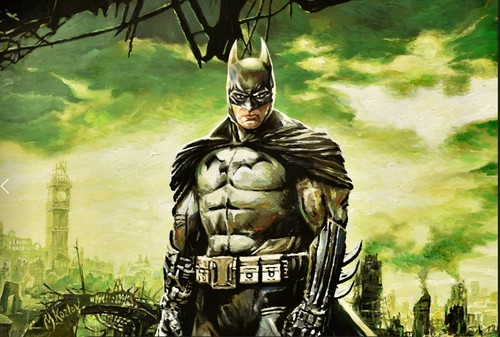 BATMAN TT Art -Iconic Movie Scenes with 6"x8" mounted prints- A4 framed - Picture 7 of 7