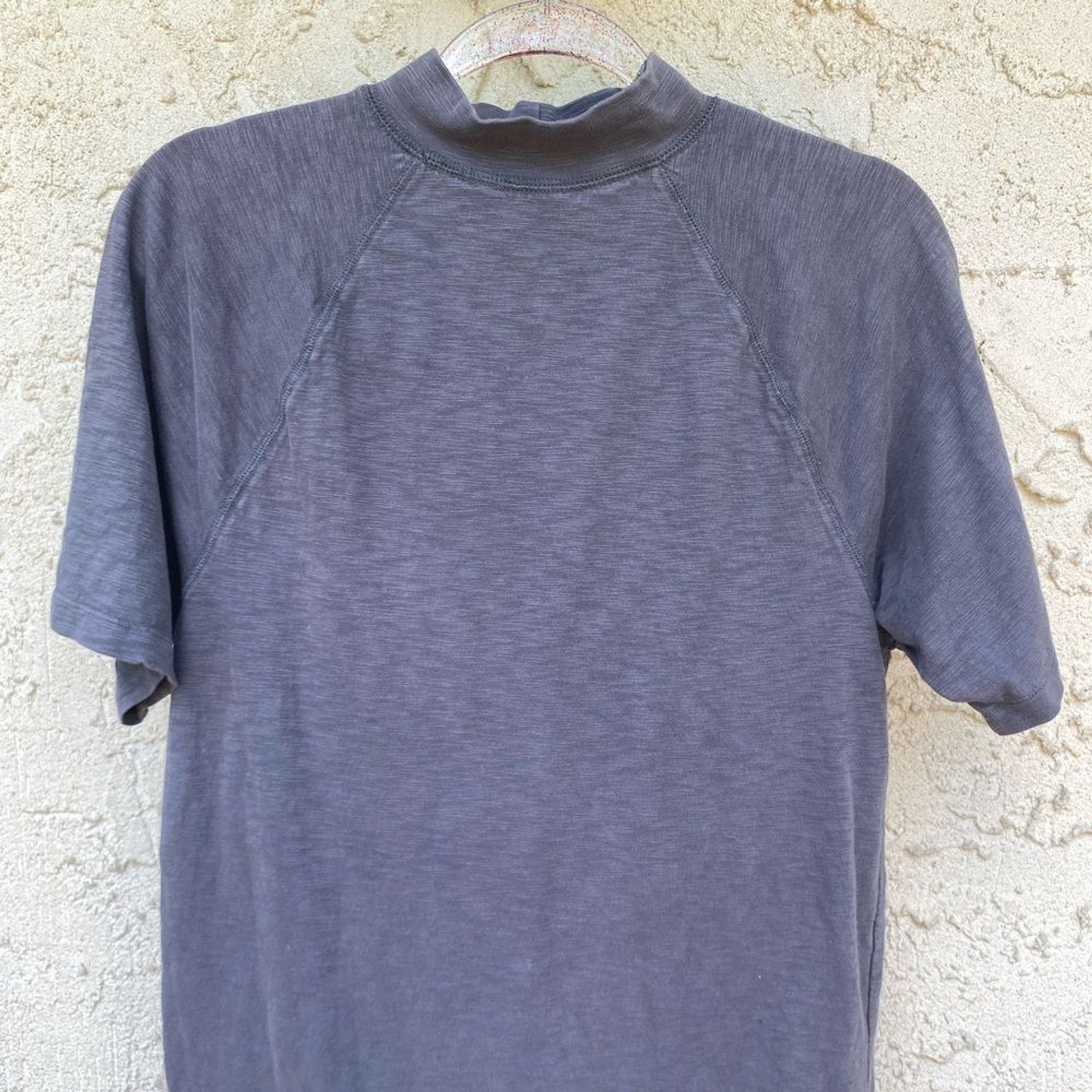 Universal Thread Size extra small grey mock neck … - image 4