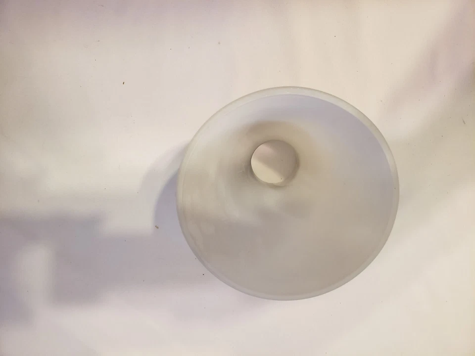 VENTILADOR DE TECHO REPUESTO GLOBO/SOMBRA HAMPTON BAY BLANCO ESMERILADO - ENVÍO GRATUITO Foto 4 de 4