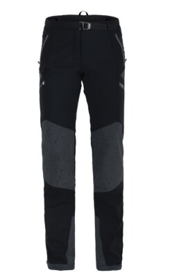 Direct Alpine Cascade Lady Pant Softshell Trousers for Women Mountain Pants Black