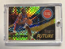 2020-21 Panini Select Future Isaiah Stewart RC Gold /10  Pistons Rookie