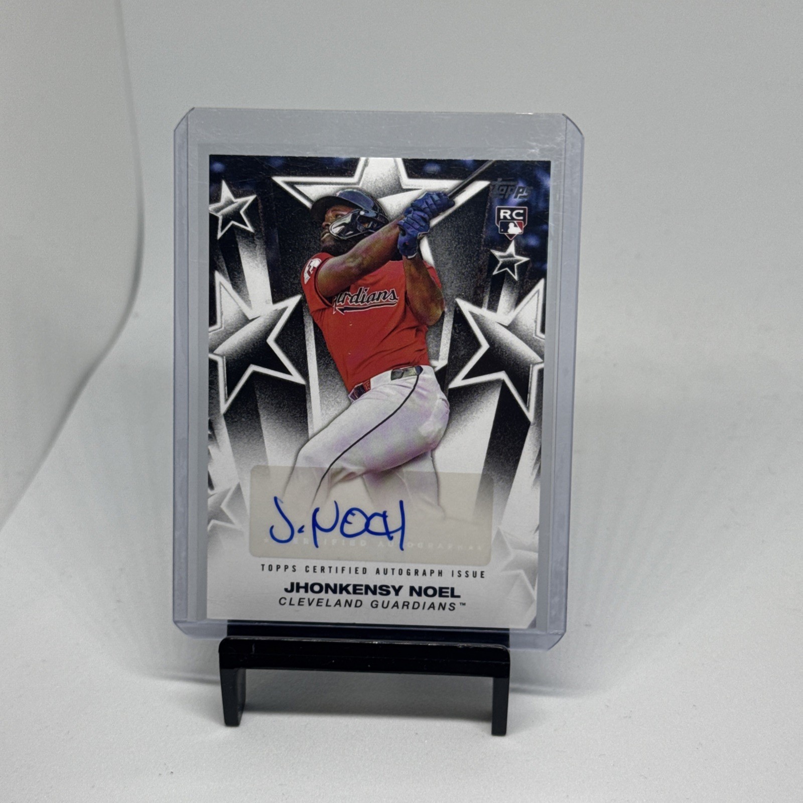 2025 Topps Series 1 Jhonkensy Noel Baseball Stars Rookie Auto Cleveland