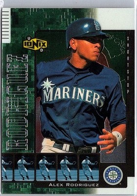 2000 UD Ionix #30 Alex Rodriguez Seattle Mariners Excellent | eBay