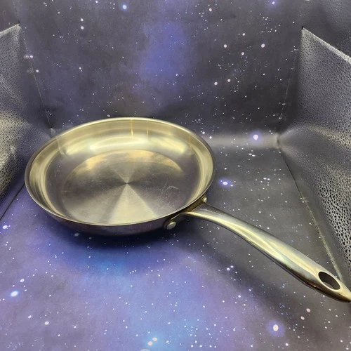 Stainless Steel Wolfgang Puck Cafe Collection 10" Omelet Pan Skillet 042011 USED