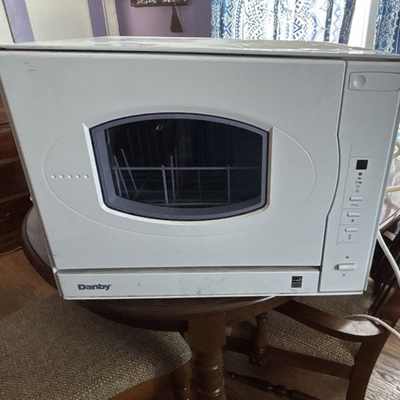 #ad #ad Danby DDW497W Compact Table Top Dishwasher White Stainless Steel Tub $140.00