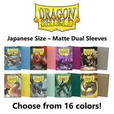 Dragon Shield: Japanese Size - Matte Dual 60CT [Sleeves]