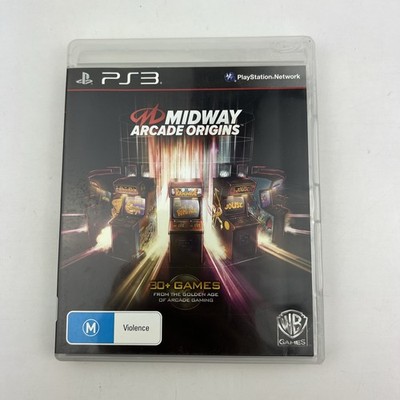 Midway Arcade Origins PS3 With Manual