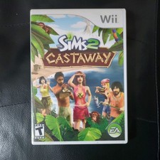 The Sims 2: Castaway (Nintendo Wii, 2007) - CIB! Complete, Tested, Working
