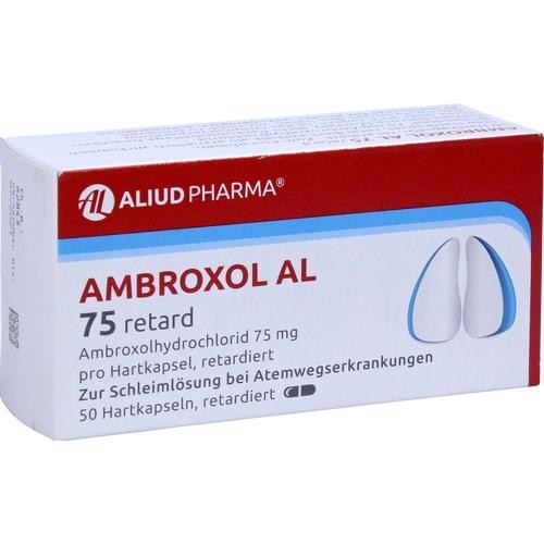 AMBROXOL AL 75 retard Retardkapseln 50 St. PZN 04751571