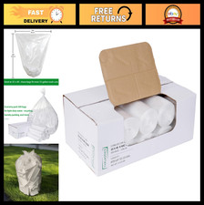 33 Gallon Clear Trash Can Liners - Heavy Duty, 33" x 40", Strong  Durable Bags