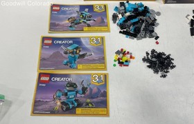 LEGO Creator Shuttle Transporter #31091 & Robo Explorer #31062 Sets 2pc Bundle