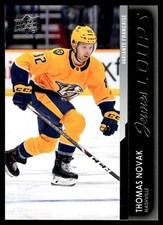 2021-22 Upper Deck French Jeunes Loups YG Thomas Novak Rookie Nashville