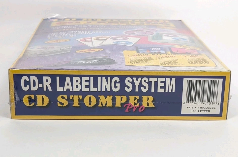 PRO CD-R LABELING SYSTEM - CD STOMPER KIT - Brand NEW Sealed - Image 4 of 4