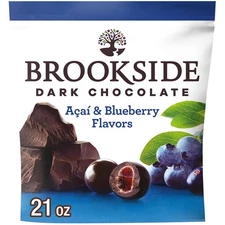 BROOKSIDE Dark Chocolate, Acai and Blueberry Flavored Snacking Chocolate... 