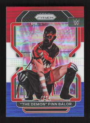 #ad The Demon Finn Balor 2022 Panini Prizm WWE Red White and Blue #112 $2.49