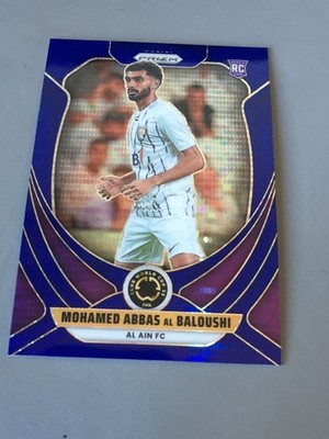 2025 Panini Prizm Club World Cup MOHAMED ABBAS AL BALOUSHI AL AIN Blue H2 44/275