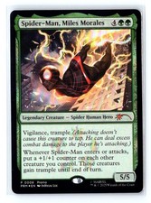 MAGIC: THE GATHERING SPIDER-MAN, MILES MORALES 18 SPE: ETERNAL-LEGAL FOIL NM/M