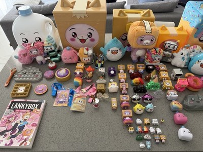 LankyBox Lot Plush & Figures Boxy Foxy Rocky Ghosty Milky