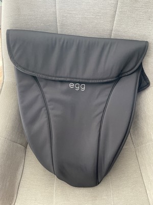 Egg Kinderwagen Hauptsitzschürze schwarz