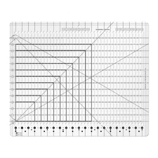Slotted Quilting Rule 17-3/4in x 22in, XL Rulers and Templates Cutting, Crafting