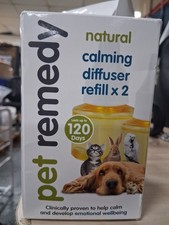 Natural Calming Plug-in Diffuser Refill for Cats  Dogs 2 40ml 202 JJ