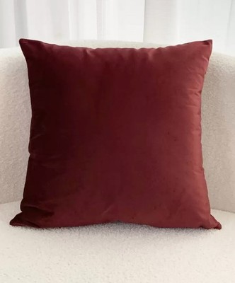 Kissenbezug bordeaux 63x63 cm - Baumwolle 57 Fäden - 100% Baumwolle